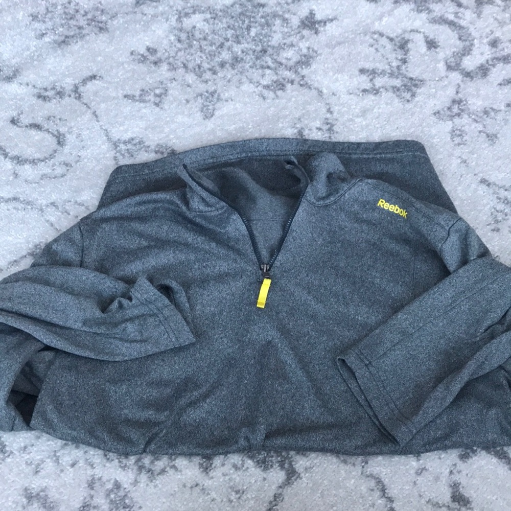 Reebok men’s 3/4 zip up